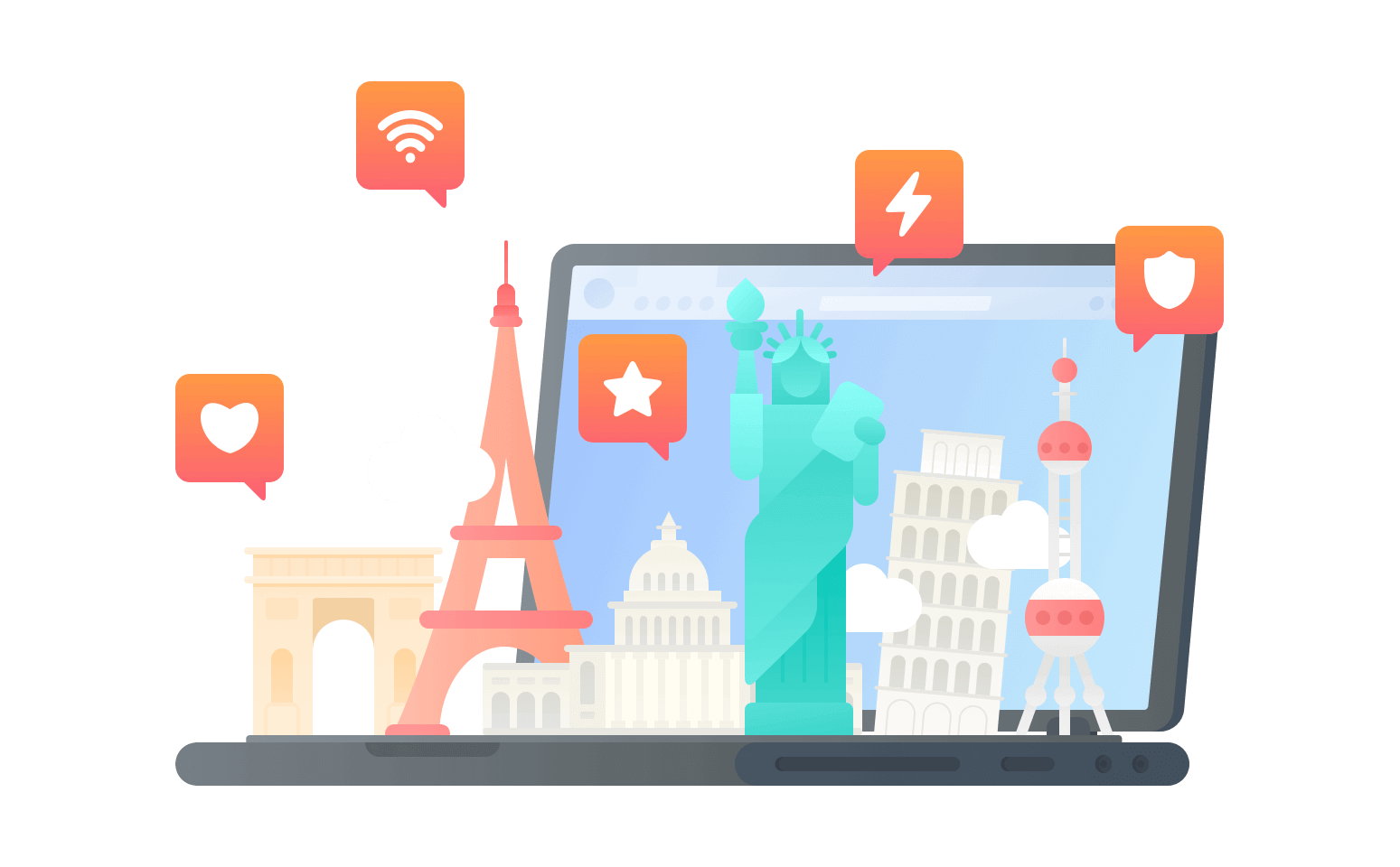在几内亚比绍连接到中国的软件 - 华人VPN